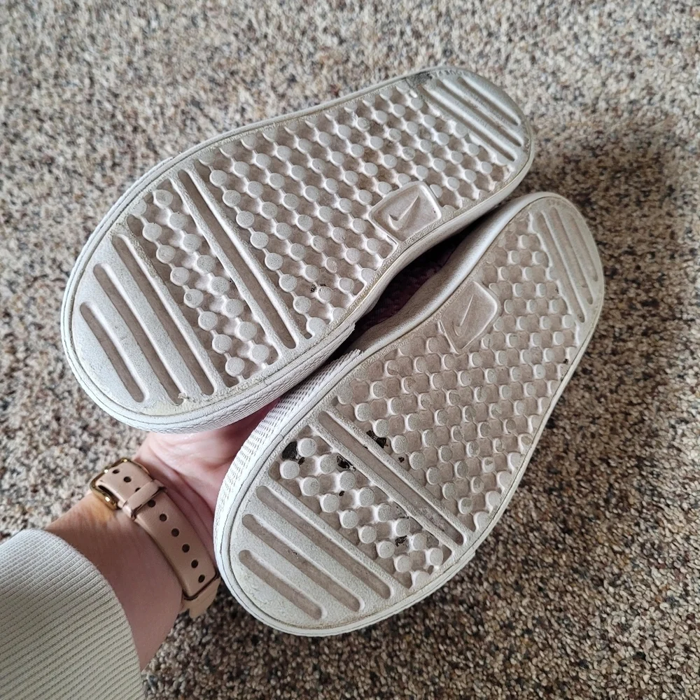 Nike Kids Toki Slip On Pink Sneakers Size 9